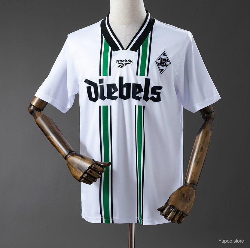 Camiseta de fútbol Borussia M'gladbach 1996/97 LOCAL MANGA CORTA VERSION FAN